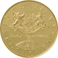 10000 Kč vznik Československa PROOF - PRODÁNO