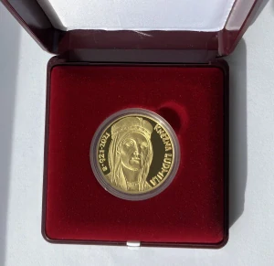 10000 Kč kněžna LUDMILA PROOF - unce zlata
