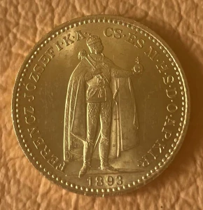 20 Korona 1893 KB , luxusní