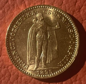 20 Korona 1895 KB , luxusní